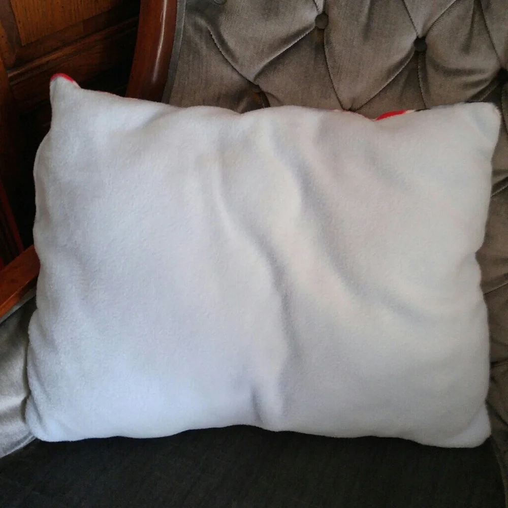 Fleece Santa pillow